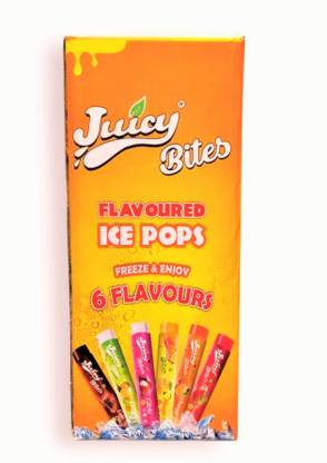 juicy bites ice pops 6 flavours
