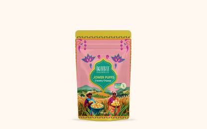 Bombay Snacking Company Jowar Puff- Cheesy Munch (J)