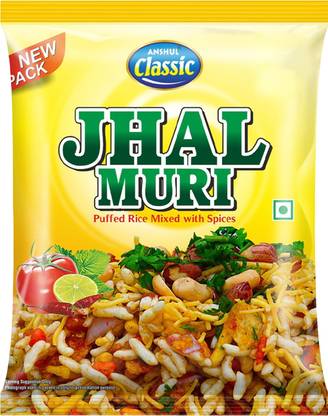 ANSHUL Classic Jhalmuri | Street-Style Masala Puffed Rice Snack