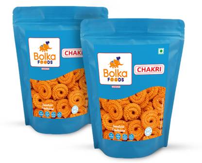 bolka foods Chakri (Chakli) Pack of 2