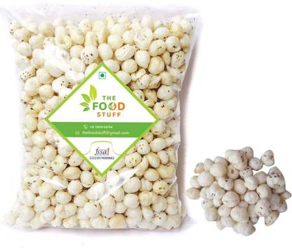 THE FOOD STUFF Phool Makhana | Premium Roasted Lotus Seeds | Light & Crunchy Snack