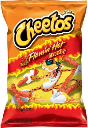 Fritolay Cheetos Flaming Hot Crunchy (U.S.A)