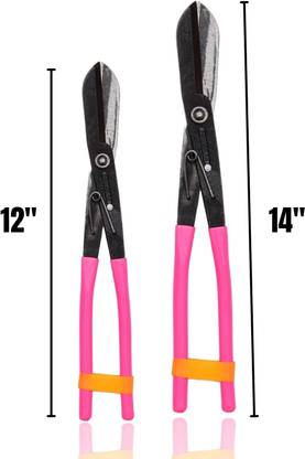 HBZ 12"14" 2 Pcs Snip Combo Set Tinner Snips