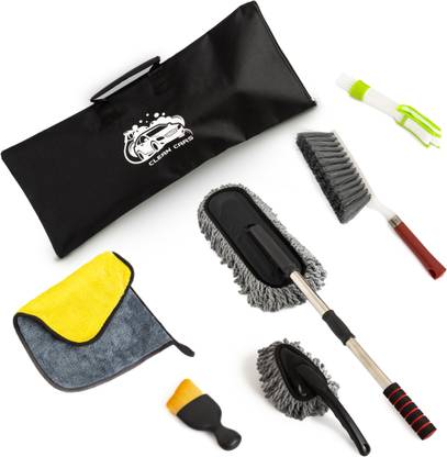 clean cars clean cars brush with rexine bag Snow Brush And Ice Scrapper