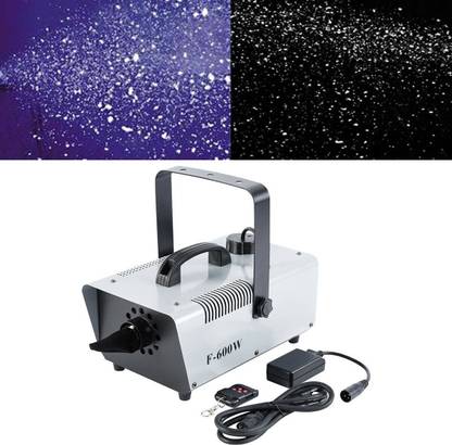 Da.Beatz. Snow Machine 600W/Snowflake Maker for Special Occasions (Silver) Snow Machine