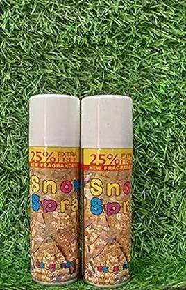 Snowvy Icy Blizzard Bliss Soirée Celebration with White Snow Spray Snow Spray