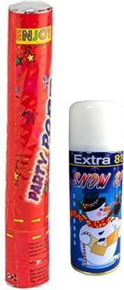 FOUZ combo of popper 1 snow spray 1 Snow Spray