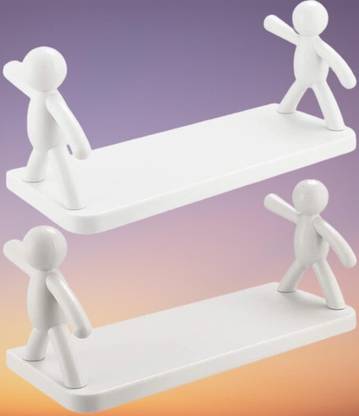 Radha Multipurpose Wall Mount Self Adhesive Floating Shelf x1.109