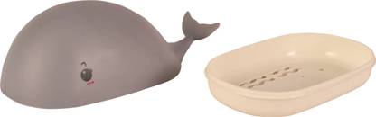 Adore Premium Baby Dolphin Design Soap Storage Case-BPA Free-Sturdy Material-With Base