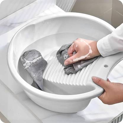 Actilife 6 L White Laundry Basket