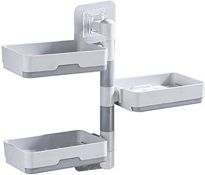 Quakzapp Self-Adhesive Soap Dish Holder for Bathroom