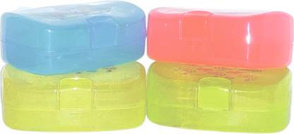 Gvibe Multipurpose Plastic Bathroom Soap Case/Sabon Dani (Pack of 2)