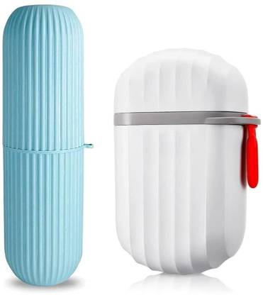 SARVAVIKRI Travel Soap Case & Toothbrush Holder Set |