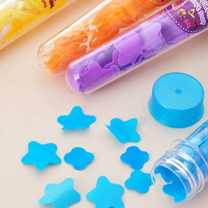 Hudabird Best Flower Design Paper Tube Shape Bottle 2 IN PACK