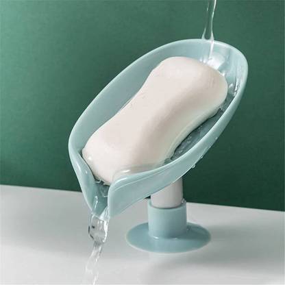 Corevalue Pack of 2 Lotus Leaf Shaped Self Draining No Drill/No Screw Soap Dish X2.98