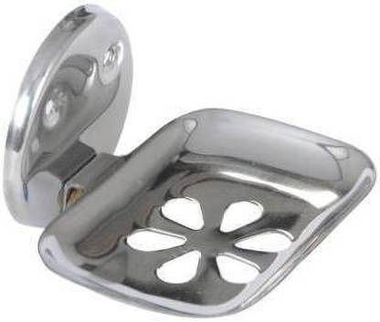 mannu SOAP DISH SS (CHROME) STAINLESS STEEL ( SET OF 1 )