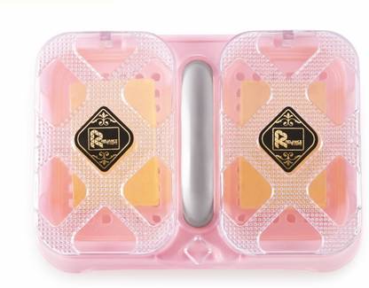 KORBOX 2 in 1 Plastic Soap Case Holder with Lid Clear Soap Container Box Home Shower