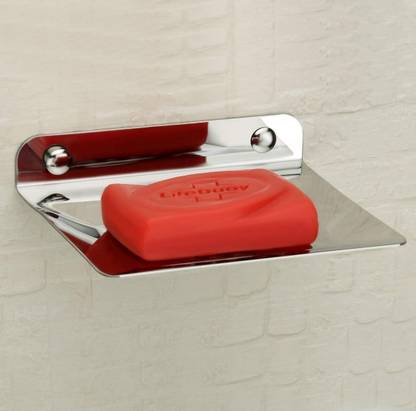 Plantex Stainless Steel Soap Holder for Bathroom/Soap Stand/Soap Dish/Bathroom Accessories(Pack of 1)