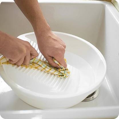 Actilife 6 L White Laundry Basket