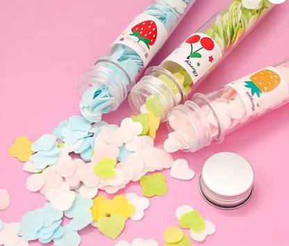 FULAMDE 3 Tubes Of SkinFriendly Paper Soap Travel Handwash Cleaning Random Fragrances