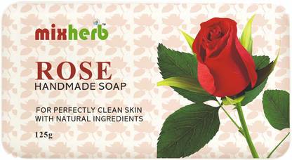 Mixherb RoseGlow Body Wash Bar Soap