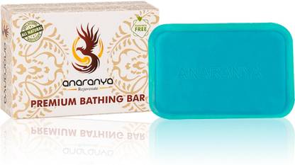 ANARANYA Alovera Lemongrass Bathing Soap Bar Summer Special Soap for all Skin Types