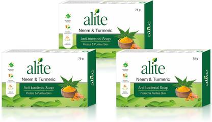 alite Ayurvedic Soap with Neem & Turmeric for Acne and Breakouts | Herbal Soaps