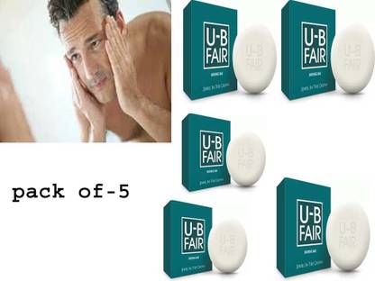 U-B FAIR Bathing Soap/Bar 150gm Each Pack of 5