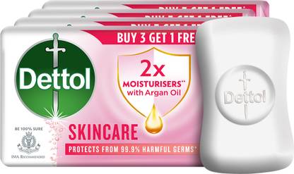 Dettol Skincare Moisturizing Bathing Soap Bar