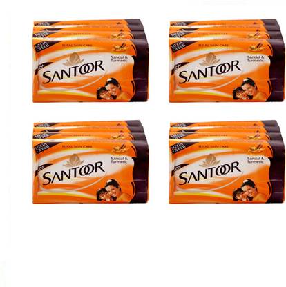 Santoor Sandal and Turmeric Soap