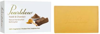 Pearldew Haldi Chandan Soap 100 gm| pH Balanced | for all Skin Types