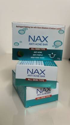Nax NAX_ANTI_ACNE_BAR_PACK_OF_3