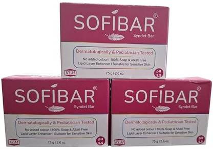 Sofibar Bathing Bar (3 x 75 g)