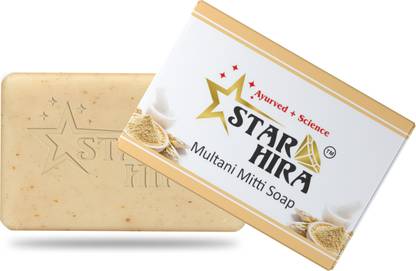 starhira Multani Mitti Handmade Soap – Deep Clean, Oil Control & Glowing Skin (100g)
