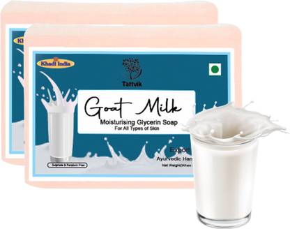 Tattvik goatmilk Mosturising Glycerin Soap For All Types of Skin