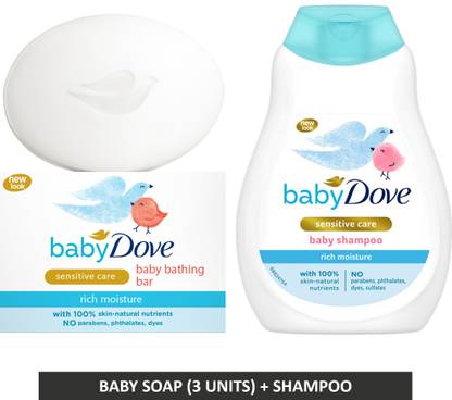 baby Dove Rich Moisture Bathing Bar and Shampoo 425ML