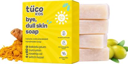 TuCo Kids Handmade Soap for Dull Skin, for Kids Ages 2-5, 5-10, 10-15 | 60 g