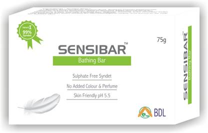 SENSIBAR Bathing Bar Pack of 1 x 75gm