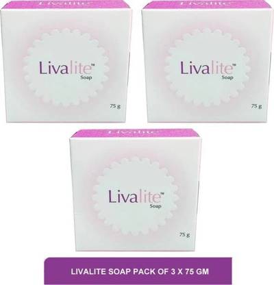 Livalite face soap 3 75