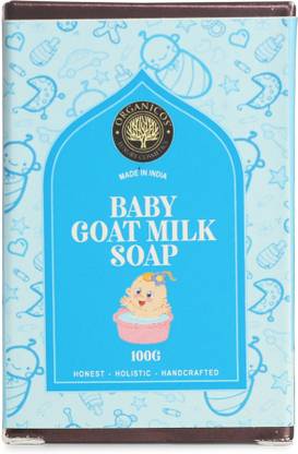 ORGANICOS Handmade Baby Goat Milk Soap for soft and moisturized skin