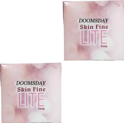 DOOMSDAY SKIN LITE SOAP FOR SOFT & SMOOTH CLEANED SKIN PACK OF 2