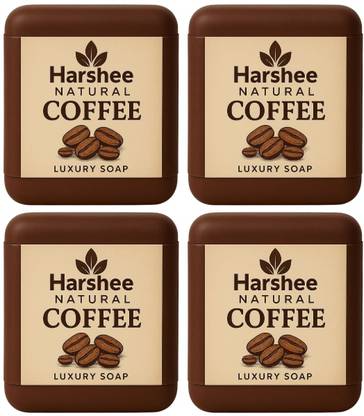 Harshee Natural coofee soap pck 4