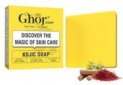 youmore Ghor Kojic Soap for Face and Body, Multani Science, All Skin Types
