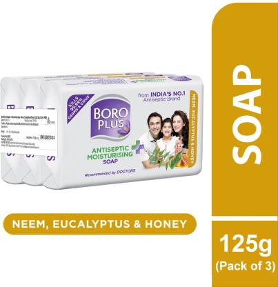 BOROPLUS Antiseptice & Moisturising Soap - Neem Eucalyptus Honey