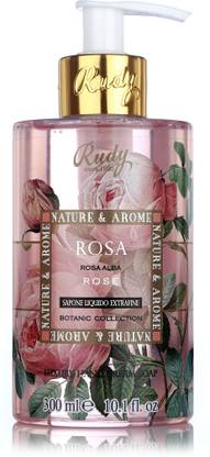Rudy Nature & Arome Rose Luxury Liquid Hand Cream Soap 300ML