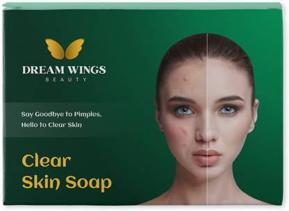 Dream Wings Beauty Clear Skin Soap | Bathing Soap | Tan Removal Soap | Men & Women for Glowing Skin