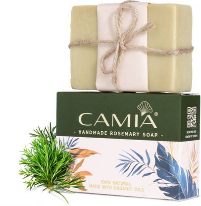 CAMIA Handcrafted Rosemary Cold Processed Soap