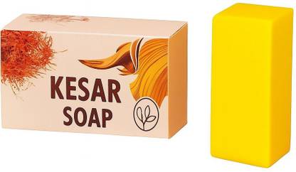 J & F Kesar Goti Face Soap Brightening Bar