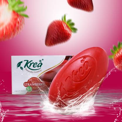 KREA Strawberry 3 in 1 Soap