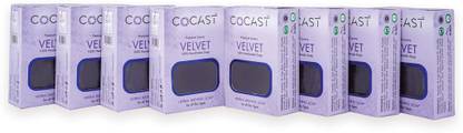 cocast Solid Velvet Soap Bar - 100g - Pack of 8